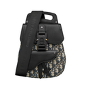 DIOR GALLOP SLING BAG OBLIQUE - BEIGE/BLACK
